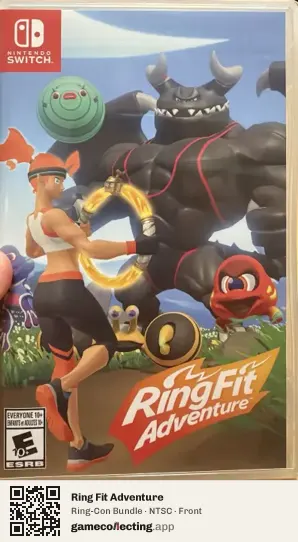 Ring Fit Adventure Nintendo Switch, NTSC box front