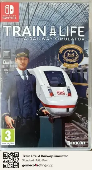 Train Life: A Railway Simulator Nintendo Switch, PAL box front
