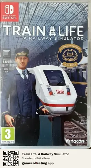 Train Life: A Railway Simulator Nintendo Switch, PAL box front