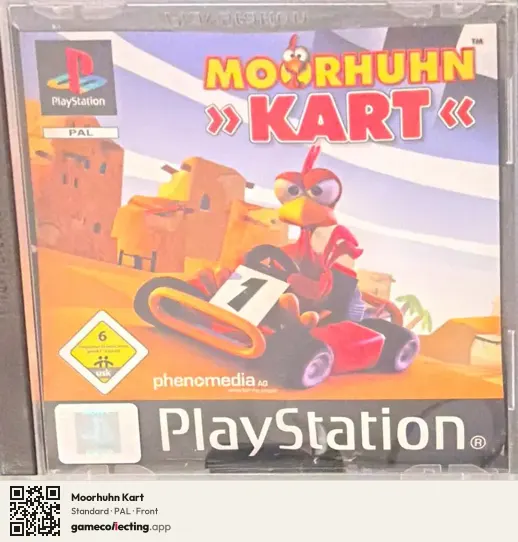 Moorhuhn Kart PlayStation, PAL box front