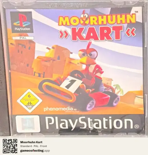 Moorhuhn Kart PlayStation, PAL box front