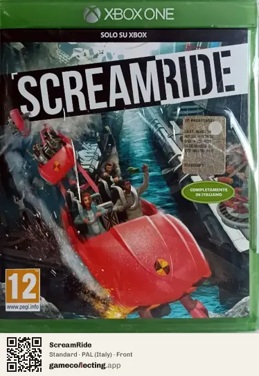 ScreamRide Xbox One, Italy box front