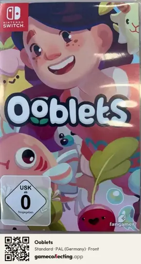 Ooblets Nintendo Switch, Germany box front