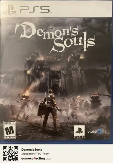 Demon's Souls PlayStation 5, NTSC box front