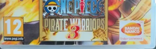 One Piece: Pirate Warriors 3, the PEGI square on its front