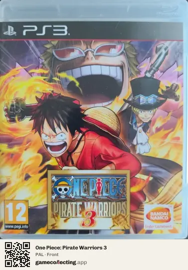 One Piece: Pirate Warriors 3 PlayStation 3, PAL box front