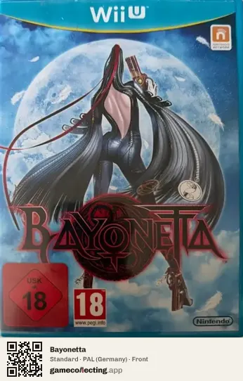 Bayonetta Nintendo Wii U, Germany box front