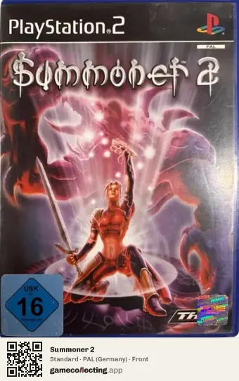 Summoner 2 PlayStation 2, Germany box front