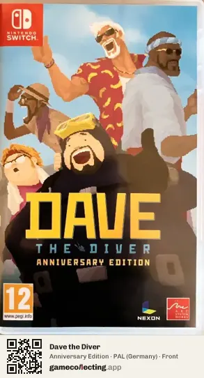Dave the Diver Nintendo Switch, Germany box front