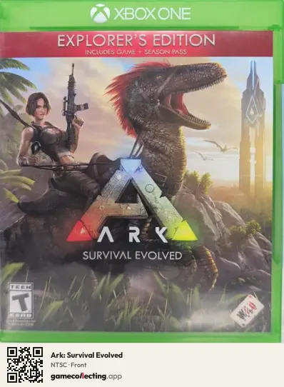 Ark: Survival Evolved Xbox One, NTSC box front