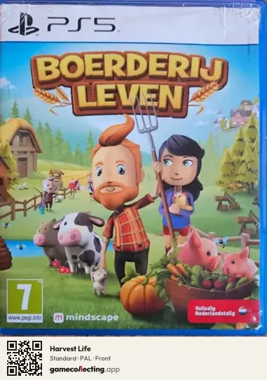 Harvest Life PlayStation 5, PAL box front