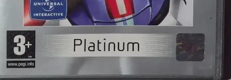 Crash Nitro Kart, the PEGI square on its front
