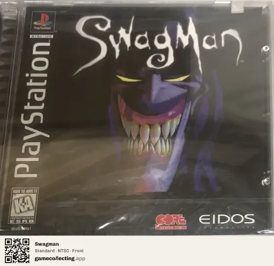 Swagman PlayStation, NTSC box front