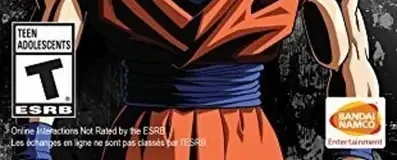 Dragon Ball Xenoverse 2, the ESRB box on its front