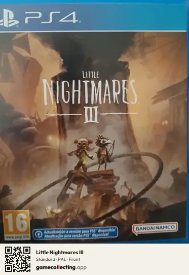 Little Nightmares III PlayStation 4, PAL box front