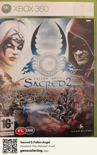 Sacred 2: Fallen Angel Xbox 360, Poland box front