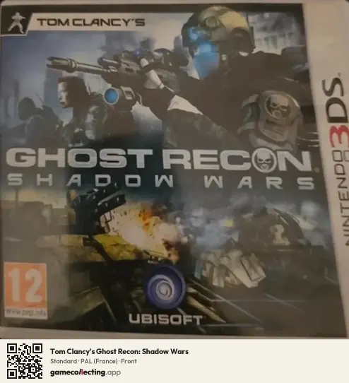 Tom Clancy's Ghost Recon: Shadow Wars Nintendo 3DS, France box front