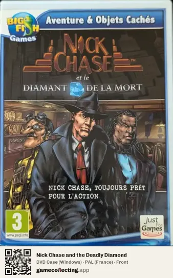Nick Chase and the Deadly Diamond Computer, France box front