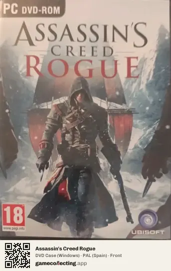 Assassin's Creed Rogue Computer, Spain box front