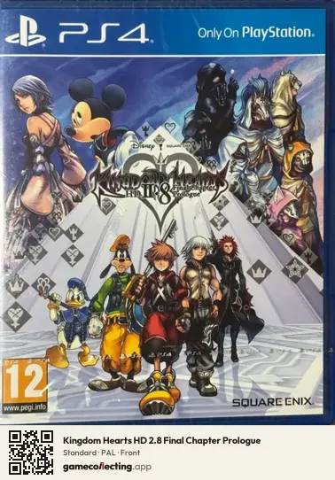 Kingdom Hearts HD 2.8 Final Chapter Prologue PlayStation 4, PAL box front