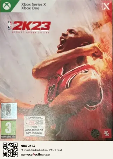 NBA 2K23 Xbox Series X, PAL box front
