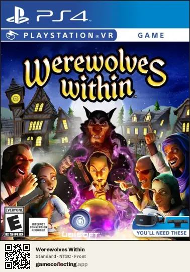Werewolves Within PlayStation 4, NTSC box front