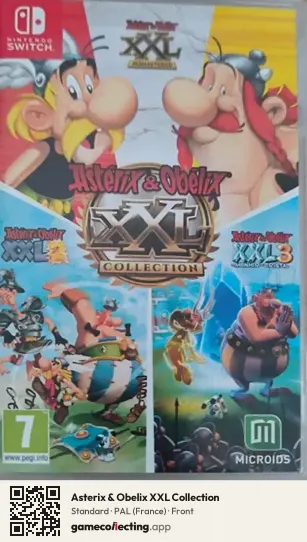 Asterix & Obelix XXL Collection Nintendo Switch, France box front