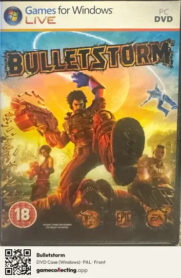 Bulletstorm Computer, PAL box front