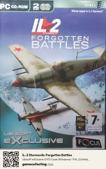IL-2 Sturmovik: Forgotten Battles Computer, United Kingdom box front