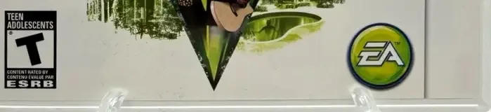 The Sims 3, the ESRB box on its front