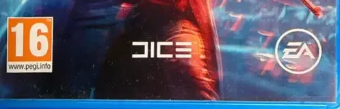 Battlefield V, the PEGI square on its front