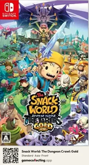 Snack World: The Dungeon Crawl: Gold Nintendo Switch, Asia box front