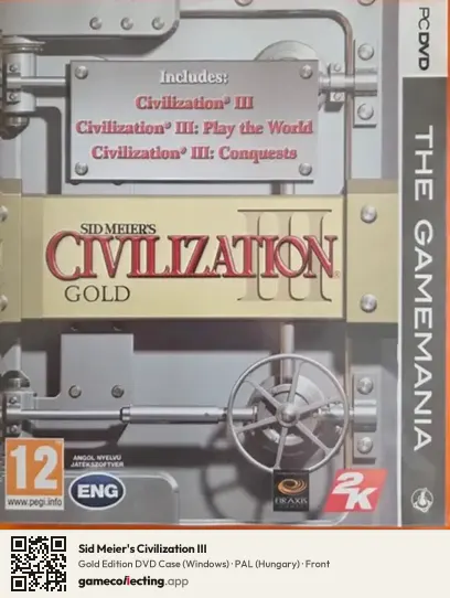 Sid Meier's Civilization III Computer, Hungary box front