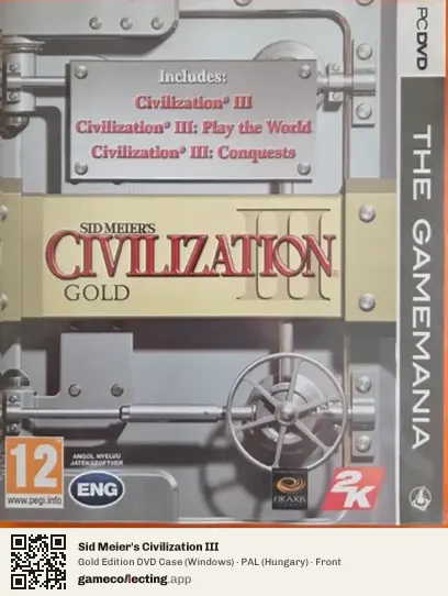 Sid Meier's Civilization III Computer, Hungary box front