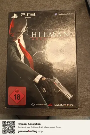 Hitman: Absolution PlayStation 3, Germany box front