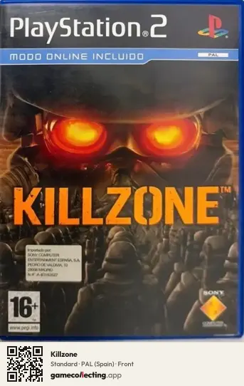 Killzone PlayStation 2, Spain box front