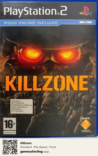 Killzone PlayStation 2, Spain box front