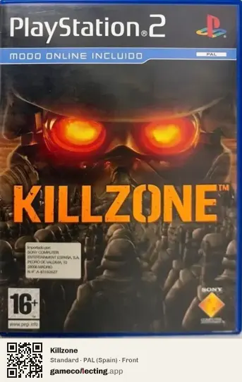 Killzone PlayStation 2, Spain box front