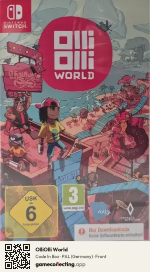 OlliOlli World Nintendo Switch, Germany box front