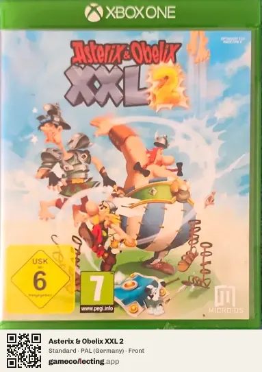 Asterix & Obelix XXL 2 Xbox One, Germany box front