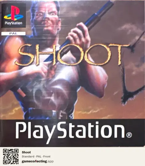 Shoot PlayStation, PAL box front