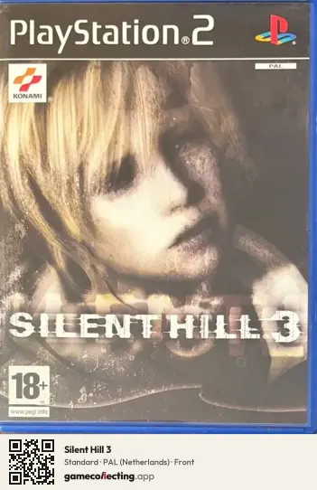 Silent Hill 3 PlayStation 2, Netherlands box front