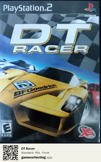 DT Racer PlayStation 2, PAL box front