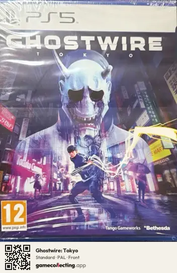 Ghostwire: Tokyo PlayStation 5, PAL box front