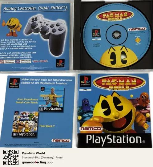Pac-Man World PlayStation, Germany box front
