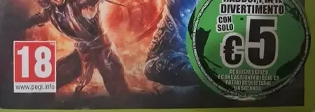 Mortal Kombat, the PEGI square on its front