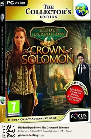 Hidden Expedition: The Crown of Solomon Computer, PAL box front