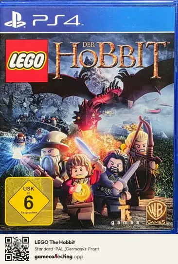 LEGO The Hobbit PlayStation 4, Germany box front