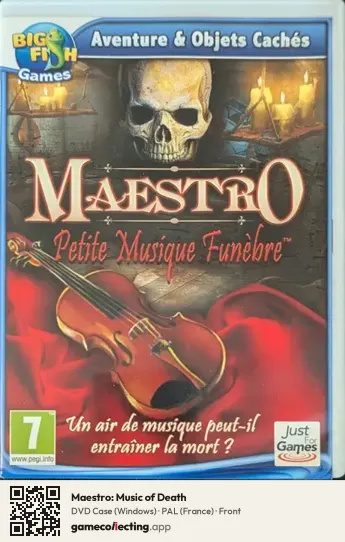 Maestro: Music of Death Computer, France box front