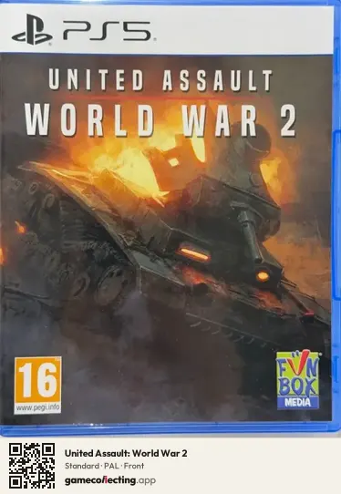 United Assault: World War 2 PlayStation 5, PAL box front